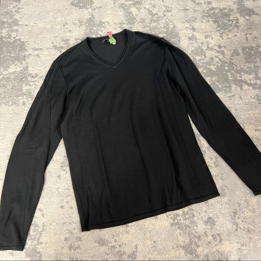 John Varvatos black sweater